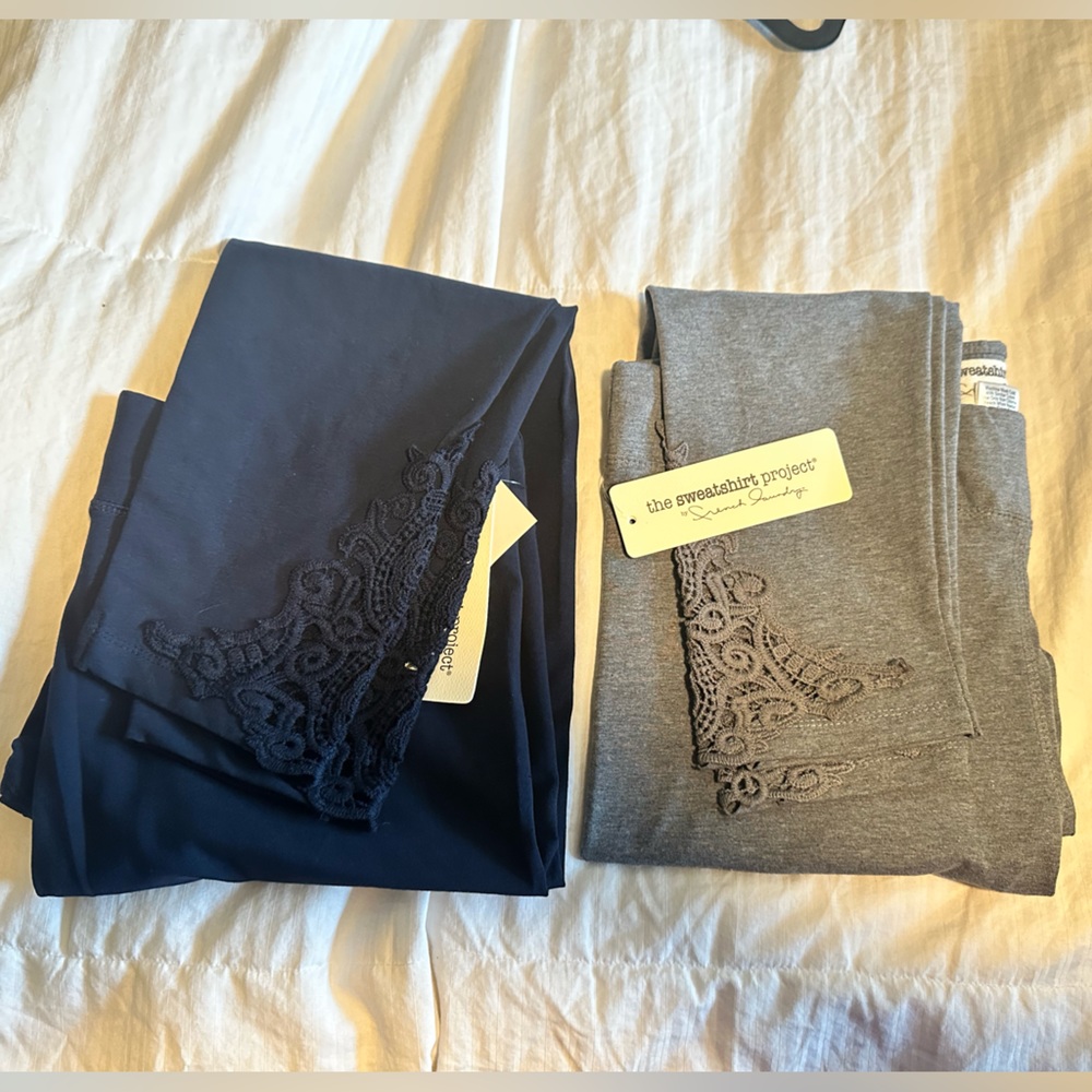 French laundry leggings NWT x2 pair